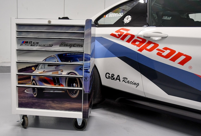 Samenwerking BMW M2 CS Racing Cup Benelux en Snap-on Tools