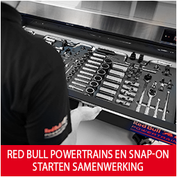 Red Bull Powertrains en Snap-on starten samenwerking