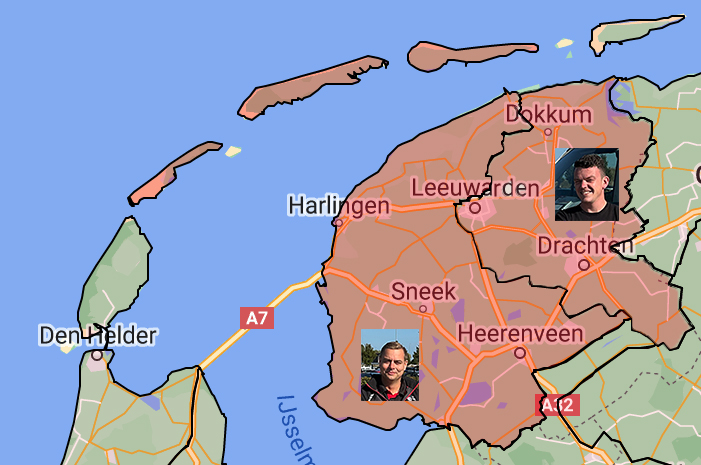 Sytse Kroes Robby van der Molen regio Friesland