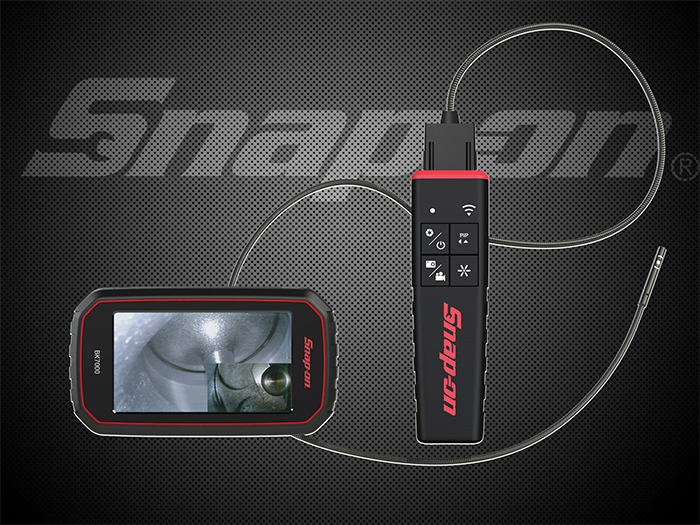 De Snap-on BK7000 True HD Dual View video-inspectiecamera maakt het onzichtbare zichtbaar