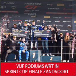 Vijf podiums Team WRT in finale GT World Challenge Zandvoort