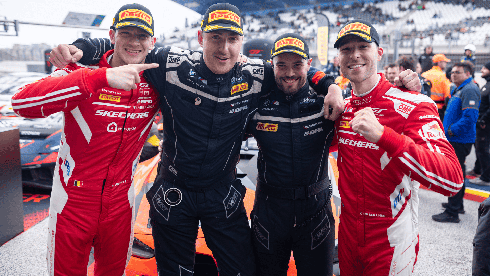 WRT Zandvoort 2025 pit crew