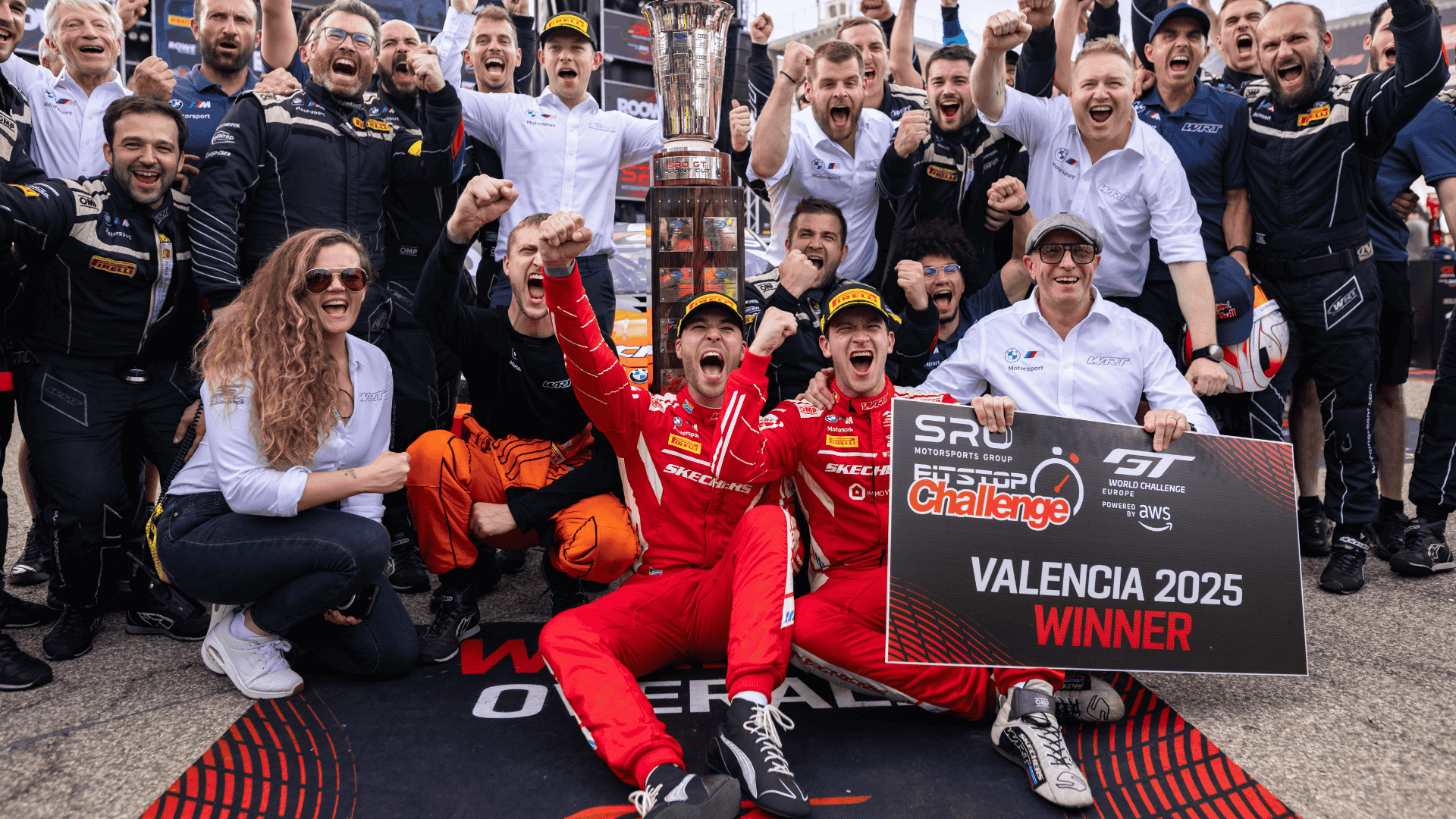 Glorie voor Team WRT in Valencia Snap-on Tools