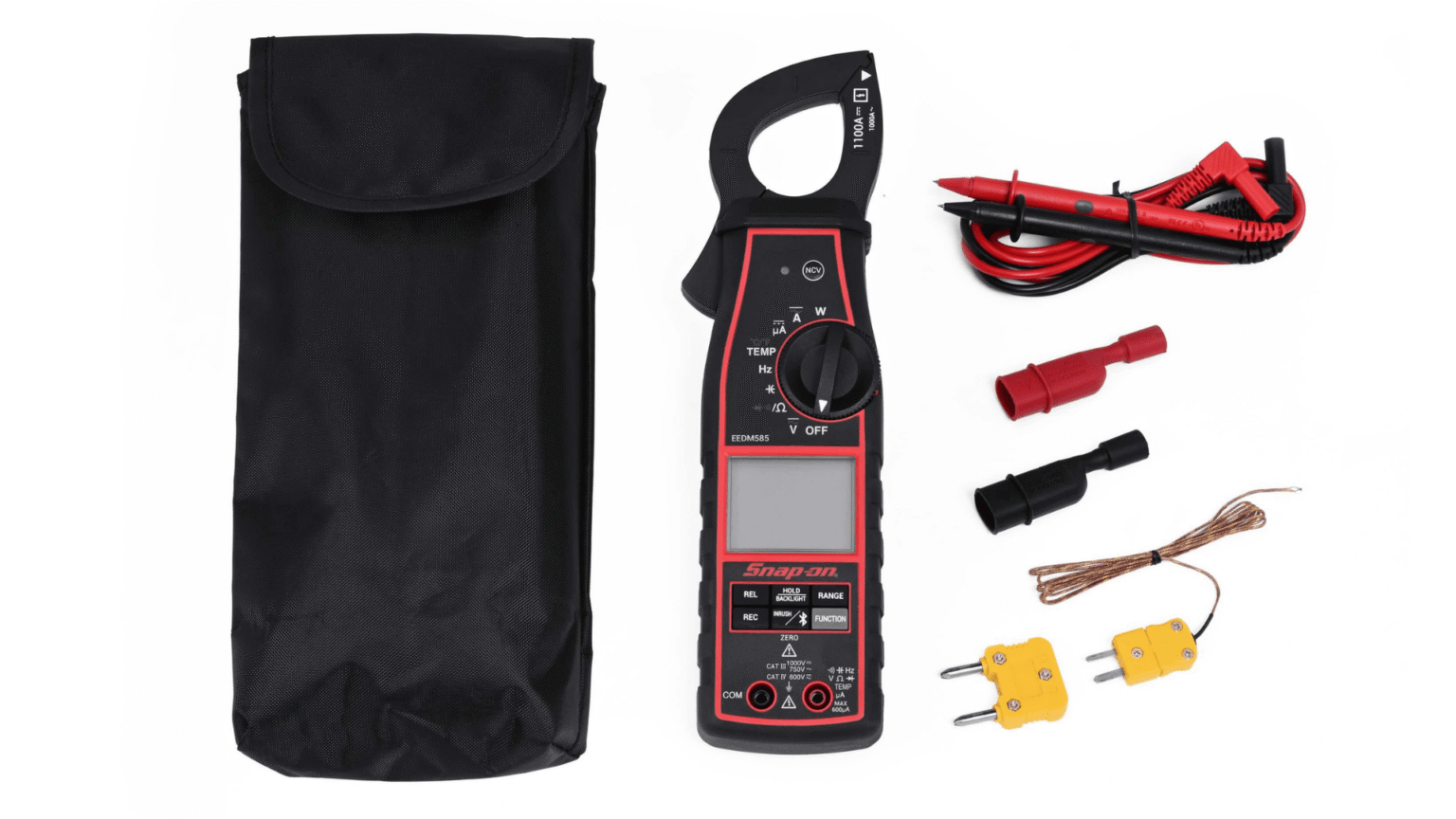 Digitale stroomtang multimeter met dual display