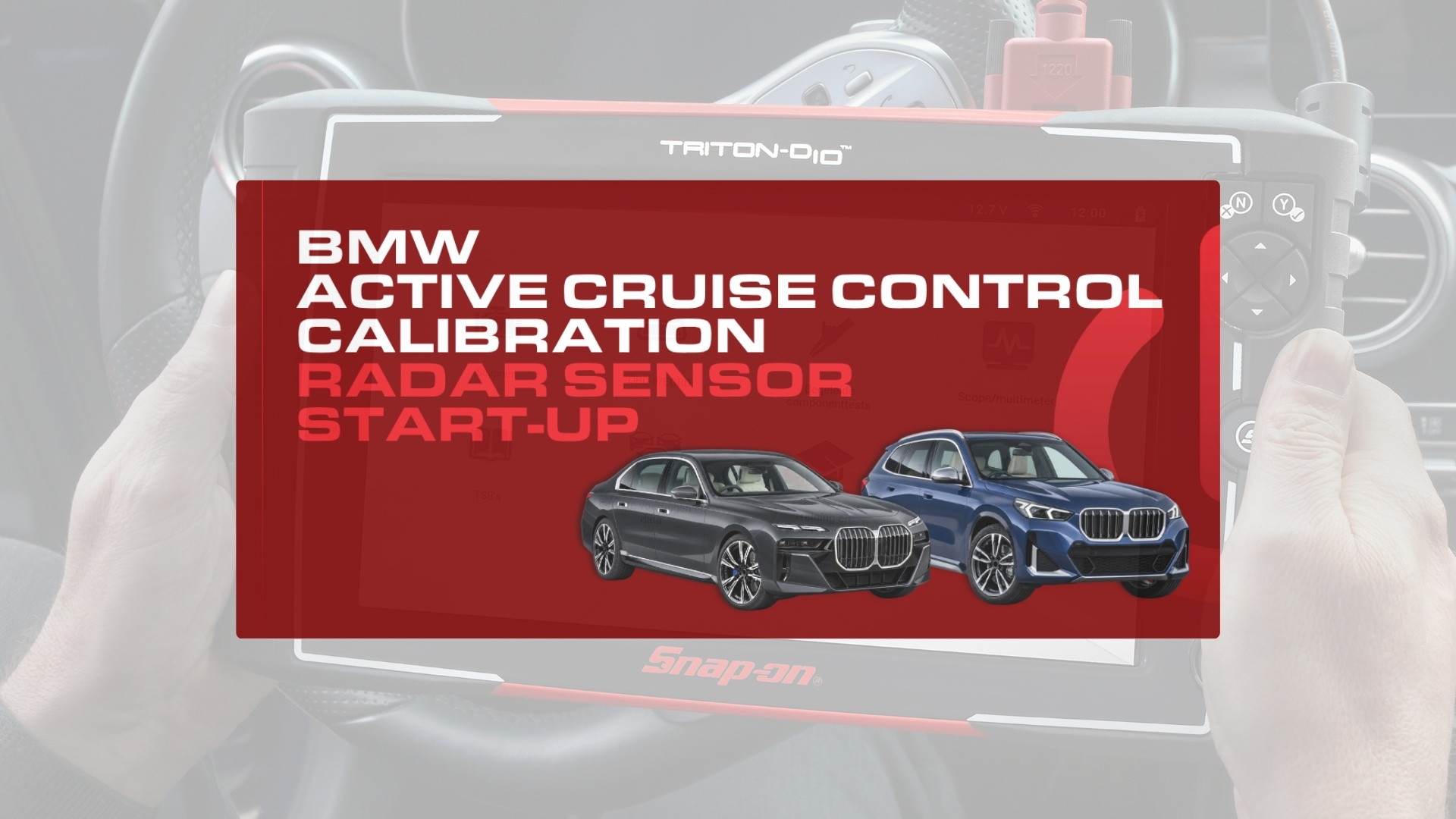 Nieuwe diagnosesoftware voor BMW Active Cruise Control